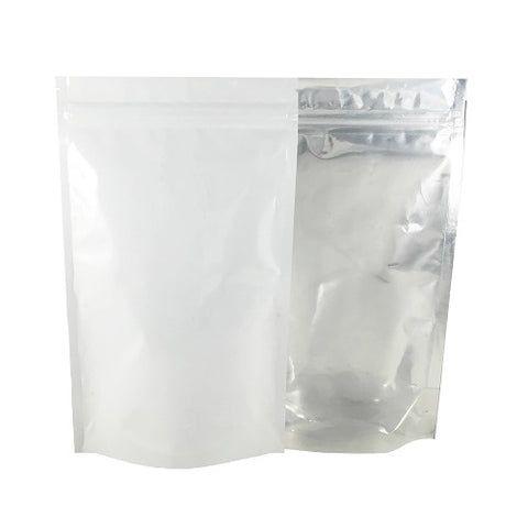 #9 Half Pound Clear/White Bag