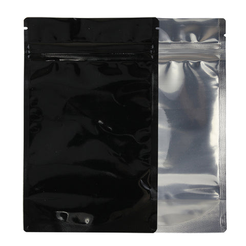 #6 Half Ounce Black/Clear Bag